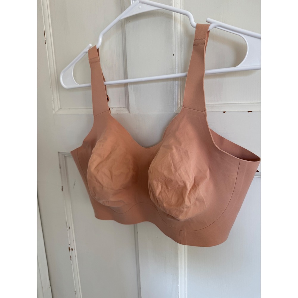 Evelyn & Bobbie coral pink EB Core Beyond Bra size large - Picture 2 of 7